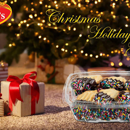 Italian Cookies | Fancy Bakery Cookies | Gourmet Cookies | Perfect for Birthdays, Holidays & All Occasions | Dairy, & Nut Free | 12 Oz  2 Pack (Italian Fancy Cookies)