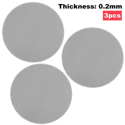 Ultra-Thin 0.2Mm Coffee Filter Mesh 58.5Mm 53.5Mm 51Mm Espresso Puck Screen Reusable Portafilter Filter for Espresso Machine
