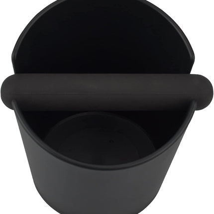 Coffee Knock Box 4.8 Inch Shock-Absorbent Durable Barista Style Knock Box with Removable Knock Bar and Non-Slip Base Gift (Round)