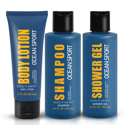 Birthday Gifts for Men  Gift Sets for Men 3PC Mens Gift Set Gift Baskets for Men Includes Sandalwood Shower Gel Body Lotion Shampoo, Mens Gift Basket Christmas Gifts for Men Boyfriend