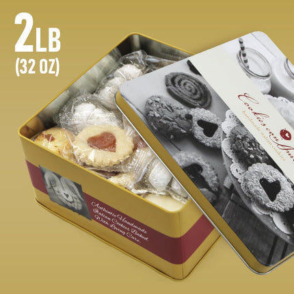 Indulge in Our 2Lb Italian Cookies Gift Box - Perfect Gourmet Treat for Holidays & Celebrations!