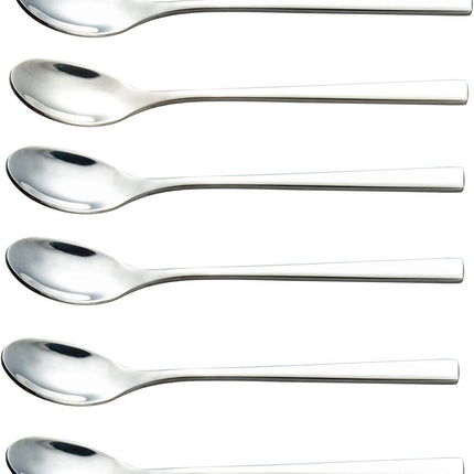 Espresso Spoons SUS304 Stainless Steel Turkish Tea Spoons 5.5 Inch Demitasse Espresso Spoons Set of 6