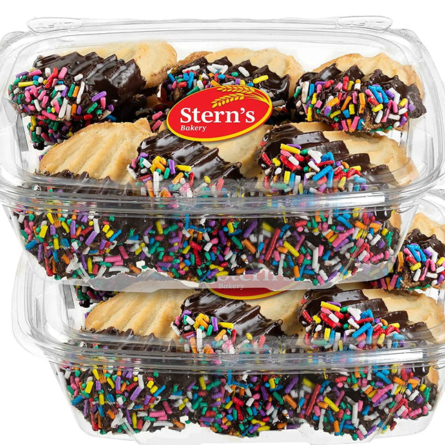 Italian Cookies | Fancy Bakery Cookies | Gourmet Cookies | Perfect for Birthdays, Holidays & All Occasions | Dairy, & Nut Free | 12 Oz  2 Pack (Italian Fancy Cookies)