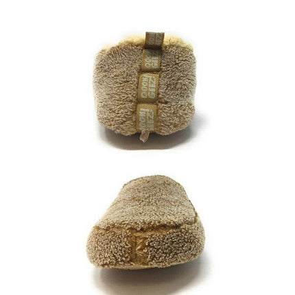 Indulge Your Feet with Sherpa Tan - Cozy Men's Sherpa House Slippers