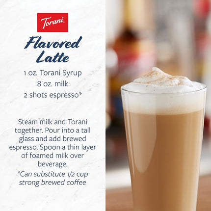 Torani Hazelnut Syrup - 25.4 oz (Pack of 4) - Perfect for Coffee, Desserts, and Cocktails!