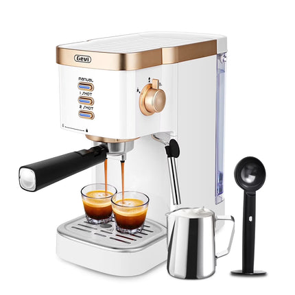 Professional 20 Bar Espresso Machine with Milk Frother - Brew Cafe-Quality Coffee at Home!