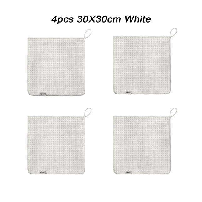 Barista Micro Cleaning Towels Super Absorbent Microfiber Cleaning Cloth Towels Set Chic Kitchen Home Coffee Accessories