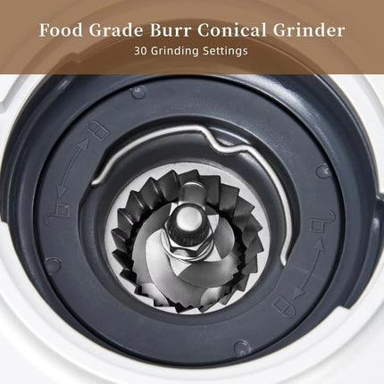 20 Bar, 1-Cup Silver Home Use Espresso Machine