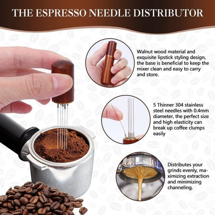 23-Piece Barista Survival Kit for Creating Exquisite Espresso Art