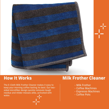 Microfiber Milk Frother Coffee and Espresso Machine Cloth Cleaner