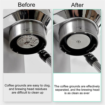 Ultra-Thin 0.2Mm Coffee Filter Mesh 58.5Mm 53.5Mm 51Mm Espresso Puck Screen Reusable Portafilter Filter for Espresso Machine