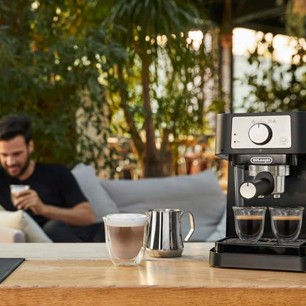 Stilosa Manual Espresso Machine - Create Perfect Lattes & Cappuccinos at Home!