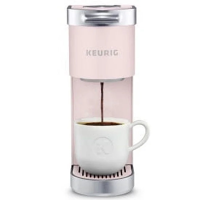 K-Mini plus Single Serve K-Cup Pod Coffee Maker, Dusty Rose