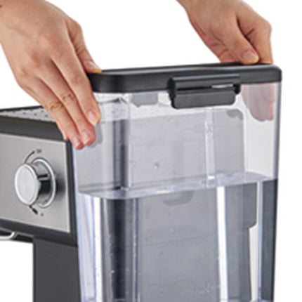 Geek Chef Espresso Machine, Espresso&Cappuccino Latte Maker 20 Bar Coffee Machine Compatible with ESE POD Capsules Filter&Milk Frother Steam Wand, 950W, 1.5L Water Tank,Ban on Amazon