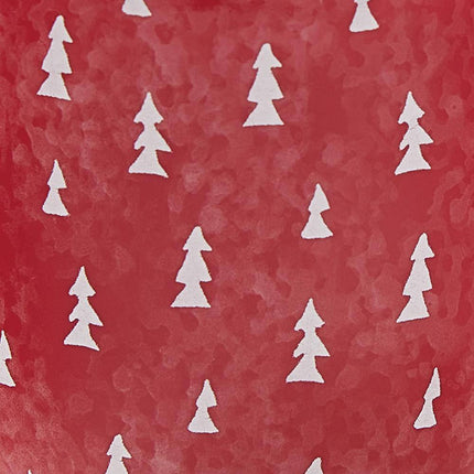 Cozy Up with Cabin Sweet Cabin 16 Oz. Red Stone Mugs - Set of 4