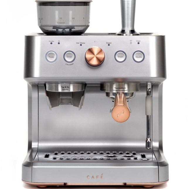 Automatic Espresso Machine, 15-Bar, Steel Silver, Coffee, Espresso Machines