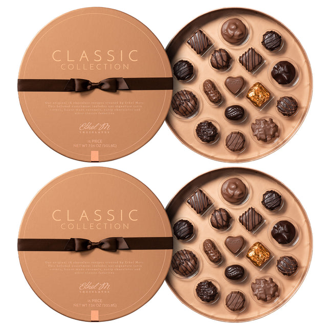 Ethel M Chocolates Classic Collection, 2 Pack, 32 Pieces Total