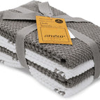 Gray Stripes / Dish Towels / 16