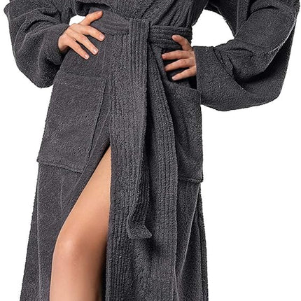 Women'S Robes, Turkish Cotton Bathrobes for Women, Kimono Robe