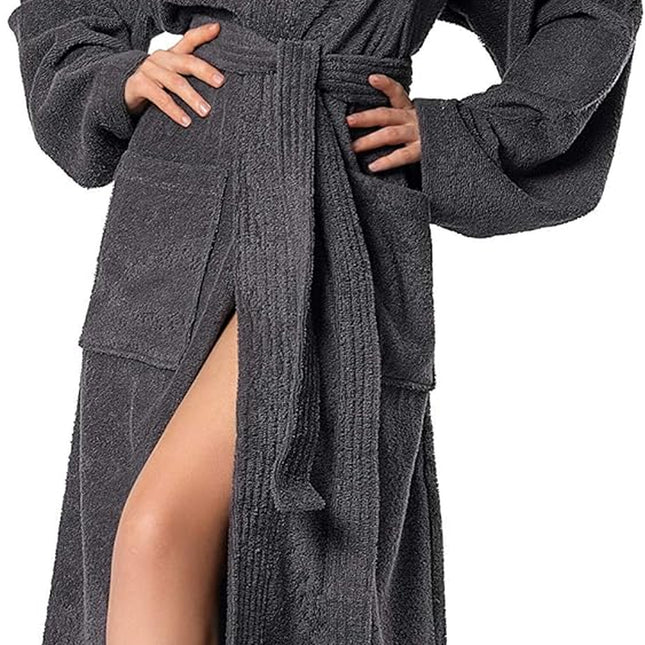 Women'S Robes, Turkish Cotton Bathrobes for Women, Kimono Robe