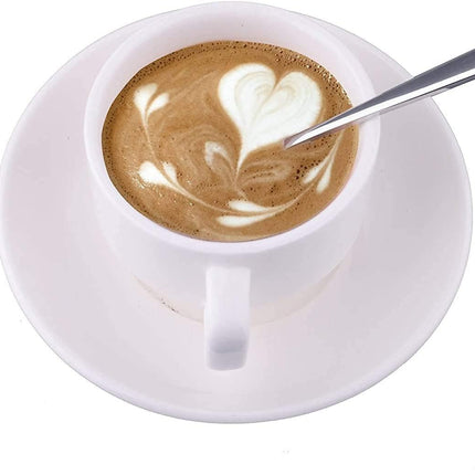 Espresso Spoons SUS304 Stainless Steel Turkish Tea Spoons 5.5 Inch Demitasse Espresso Spoons Set of 6