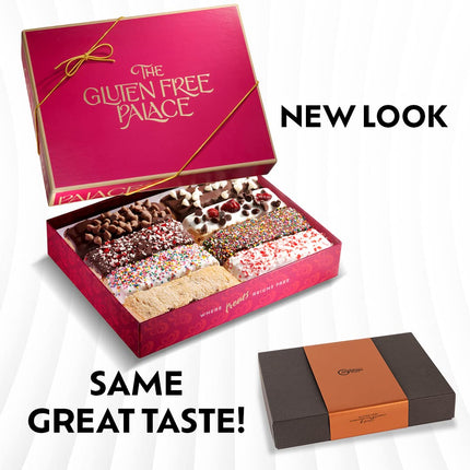 Indulgent Gluten-Free Biscotti Cookies Gift Basket – Perfect Holiday Treats for Thanksgiving, Christmas, and New Year (8 Assorted Pieces)