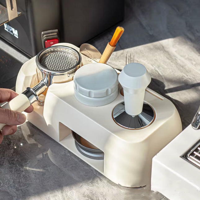 Coffee Tamper Station 51/53/54/58Mm Universal ABS Espresso Tamper Holder Coffee Portafilter Rack Tamper Storage Base Coffeeware