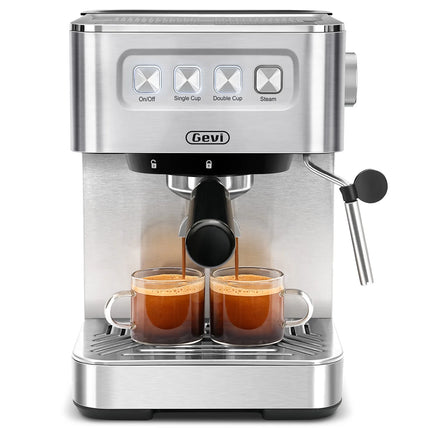 Premium 20 Bar Stainless Steel Espresso Machine for Home Baristas