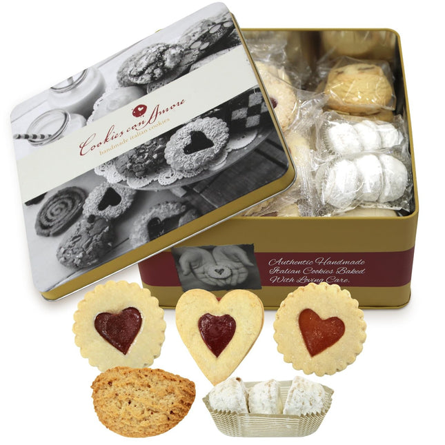 Indulge in Our 2Lb Italian Cookies Gift Box - Perfect Gourmet Treat for Holidays & Celebrations!