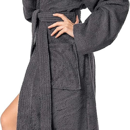 Women'S Robes, Turkish Cotton Bathrobes for Women, Kimono Robe