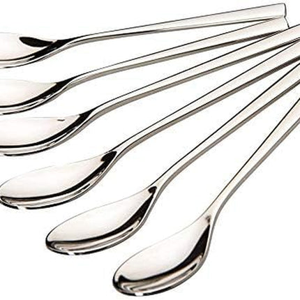Espresso Spoons SUS304 Stainless Steel Turkish Tea Spoons 5.5 Inch Demitasse Espresso Spoons Set of 6