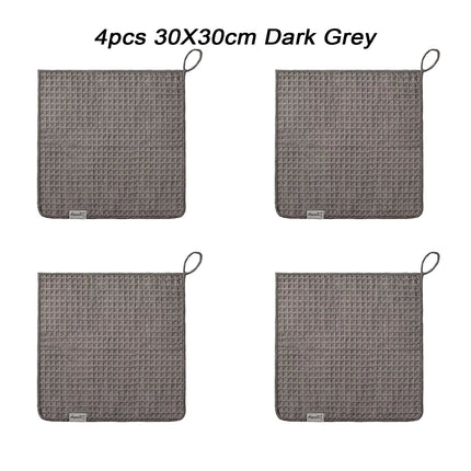 Barista Micro Cleaning Towels Super Absorbent Microfiber Cleaning Cloth Towels Set Chic Kitchen Home Coffee Accessories